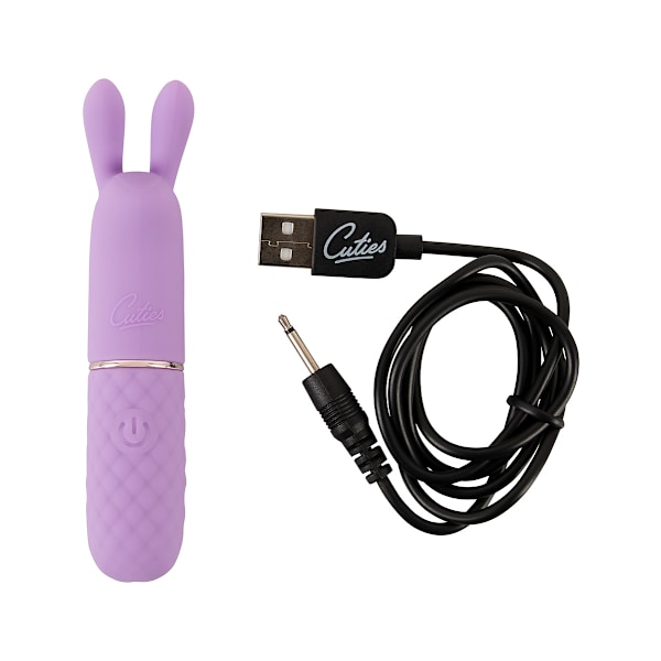 Cuties: Flexible Ears Mini Vibrator, 5th Generation Lila