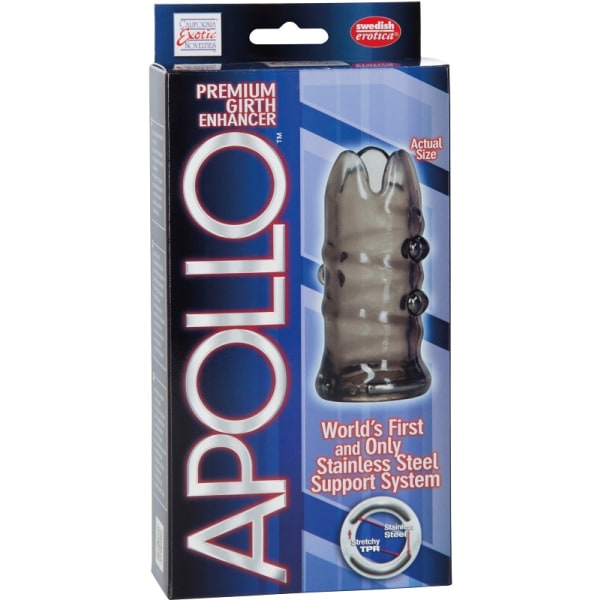 California Exotic: Apollo, Premium Girth Enhancer, halftransp... Rökfärgad
