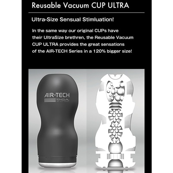 Tenga: Air-Tech, Reusable Vacuum Cup, Ultra