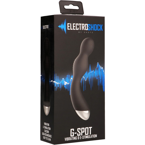 ElectroShock: G-Spot, Vibrating & E-Stimulation Svart