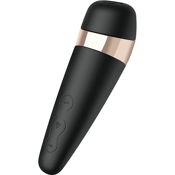 Satisfyer: Satisfyer Pro 3+, Air Pulse Stimulator + Vibration Guld, Svart