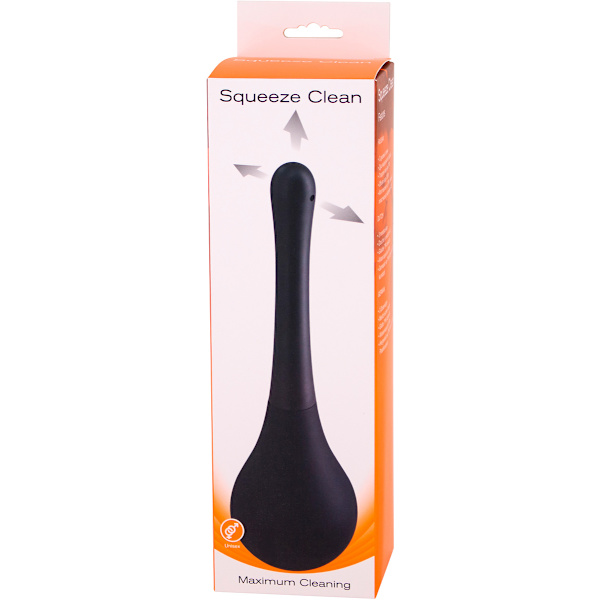 SevenCreations: Squeeze Clean, Analdusch Svart