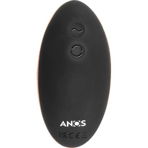 Anos: RC Rotating Prostate Massager with Vibration Svart