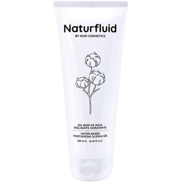 Nuei: Naturfluid Thick Water-Based Sliding Gel, 200 ml Transparent