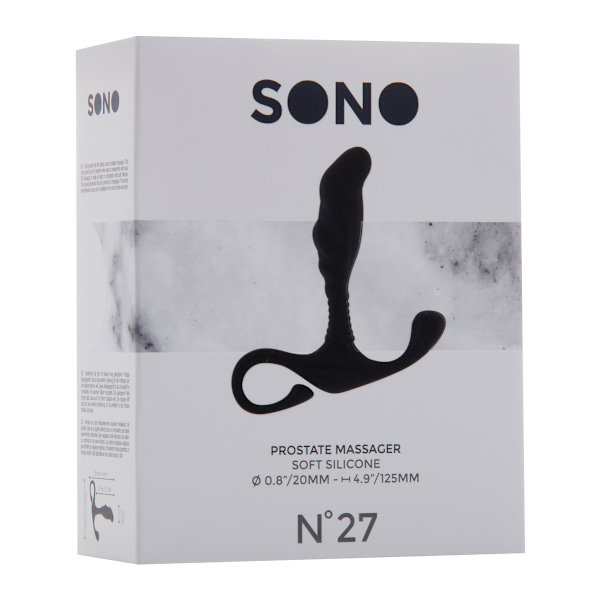 Sono: Prostate Massager No. 27, svart Svart