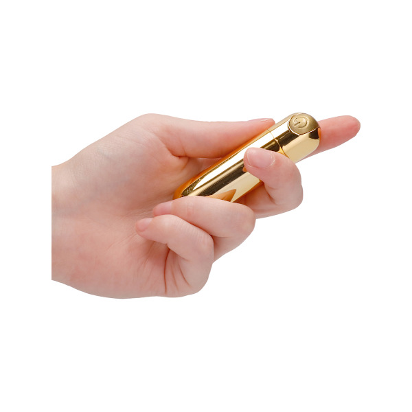 Shots Toys: Rechargeable Bullet, 10 Speed, guld Guld