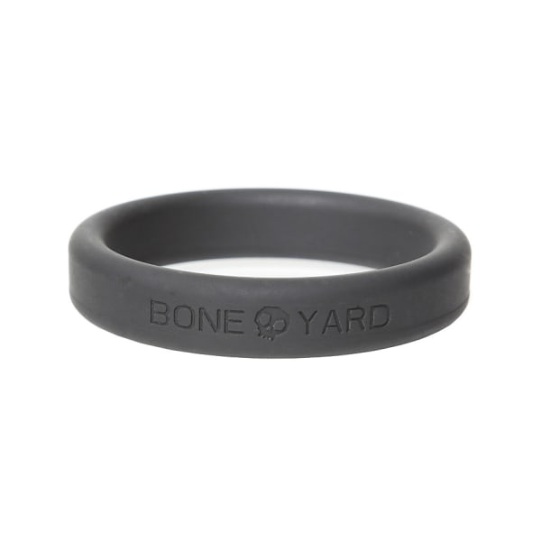 Boneyard: Silicone Ring, Full Range 5 Piece Kit Svart