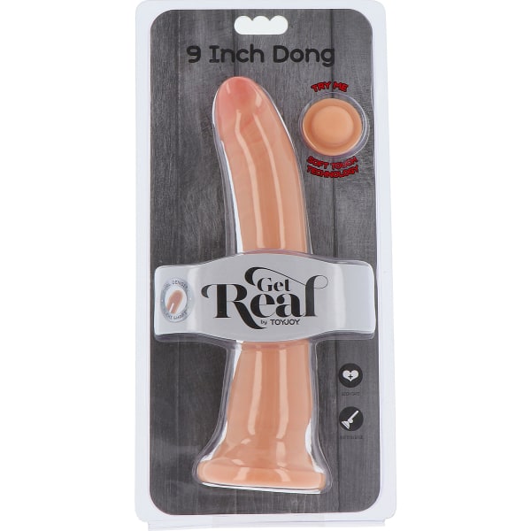 Toy Joy: Get Real, Dual Density Dong, 23 cm Ljus hudfärg