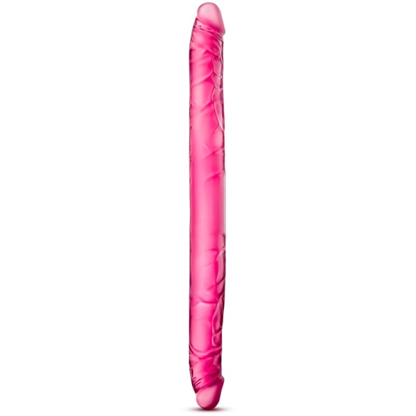 Blush: B Yours, 16 inch Double Dildo Rosa