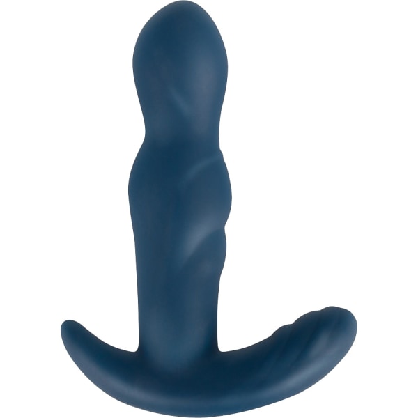 Anos: Rotating Prostate Plug with Vibration Blå