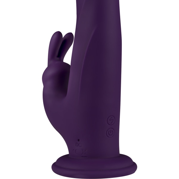 Feelztoys: Whirl-Pulse, Roterende Kaninvibrator med Fjernbetjening,... Lila