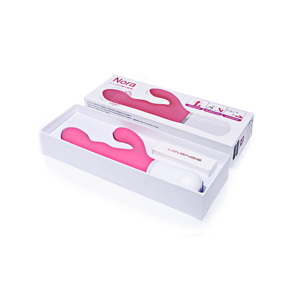 Lovense: Nora, Bluetooth Rabbit Vibrator Rosa