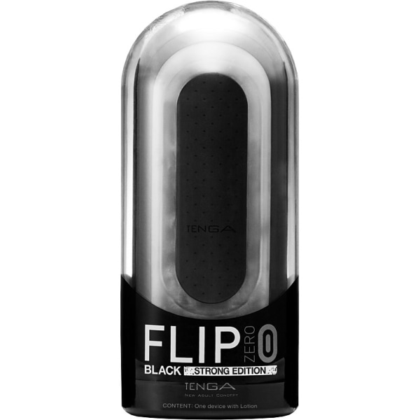 Tenga: Flip Zero Black Svart, Transparent