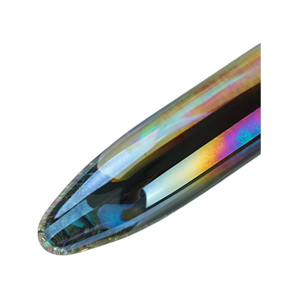 LoveToy: Twilight Gleam Glass Dildo, Prism Glass