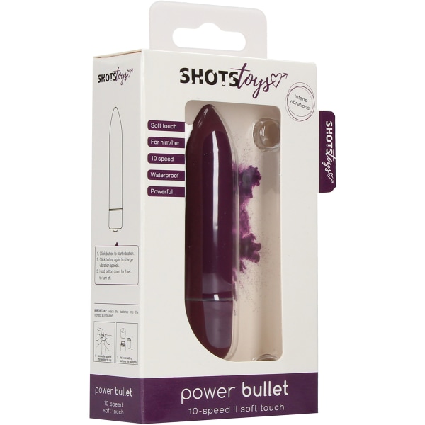 Shots Toys: Power Bullet Lila