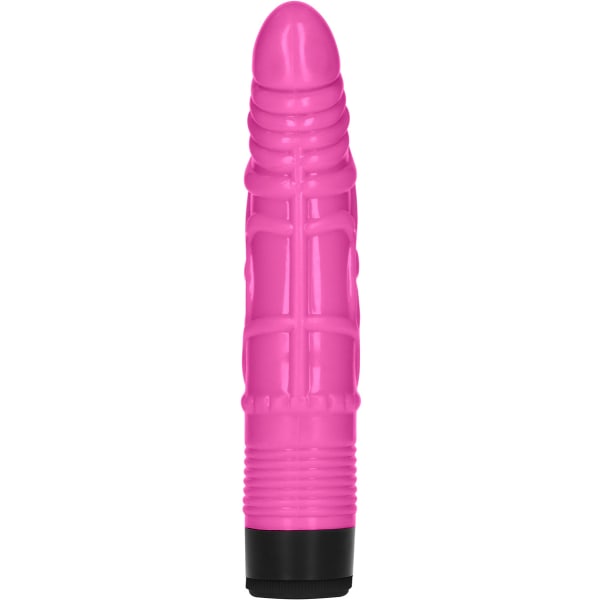 Shots Toys: GC 8 Inch Slight Realistic Dildo Vibe, rosa Rosa