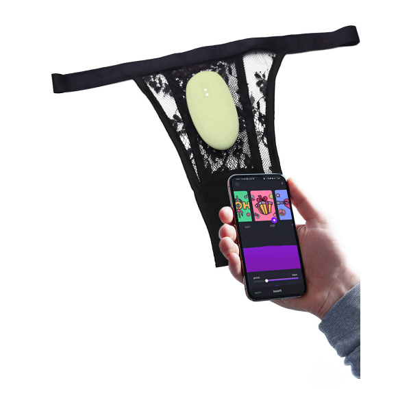 Magic Motion: Nyx, Smart App-styret Panty Vibrator Grön