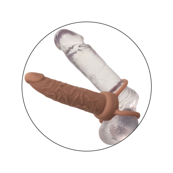 Performance Maxx: Rechargeable Dual Penetrator Mörk hudfärg