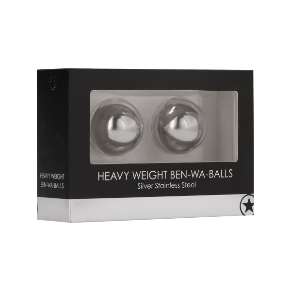 Ouch!: Light Weight Ben-Wa-Balls Silver Heavy