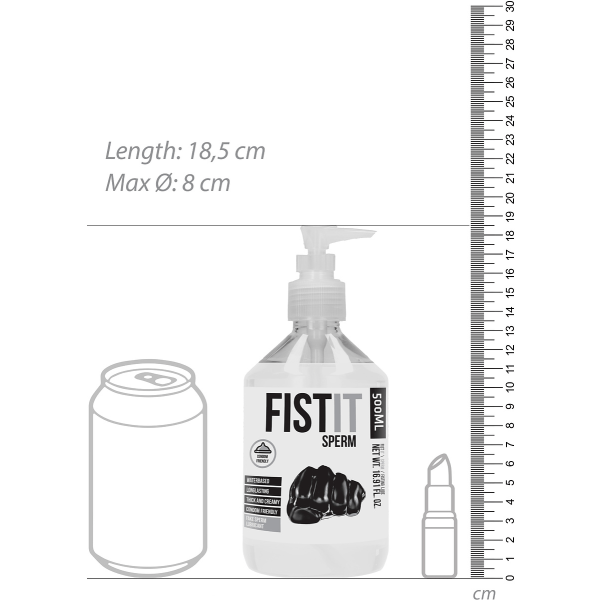 Pharmquests: Fistit, Sperm, 500 ml