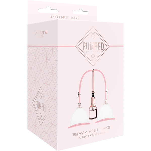 Pumped: Breast Pump Set Rosa Large