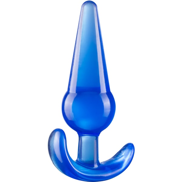 B Yours: Large Anal Plug, blue Blå