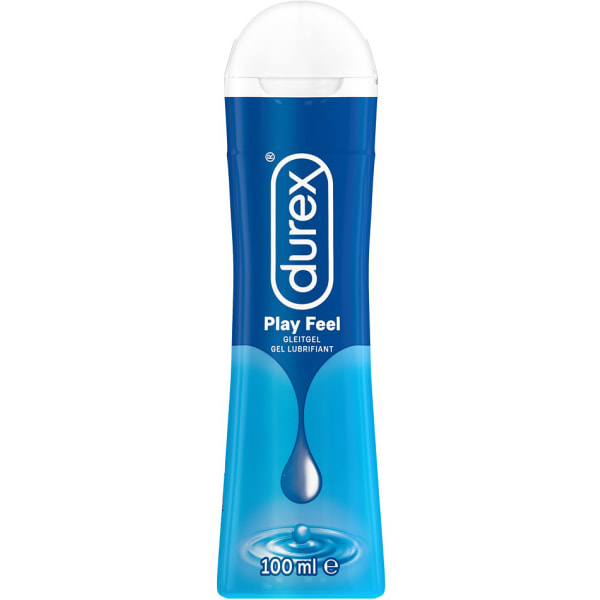 Durex Play: Feel, Vattenbaserat Glidmedel, 100 ml Transparent