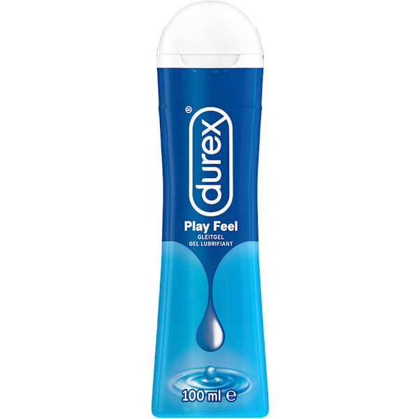 Durex Play: Feel, Vattenbaserat Glidmedel, 100 ml Transparent