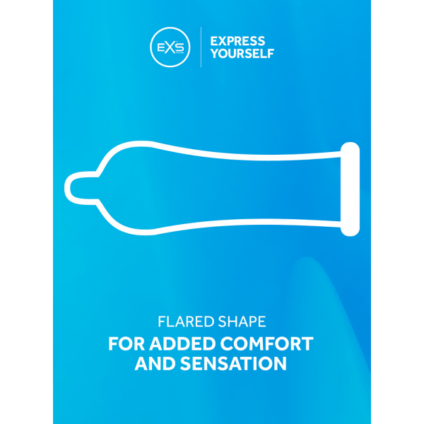 EXS Air Thin: Kondomer, 48-pack Transparent