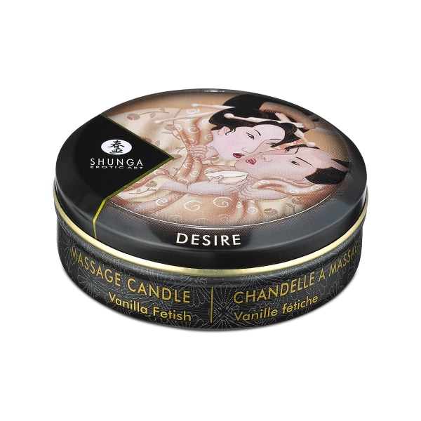 Shunga: Mini Massage Candle, Desire, Vanilla Fetish