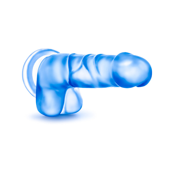B Yours: Sweet 'n Hard 4 Dildo, 19 cm Blå
