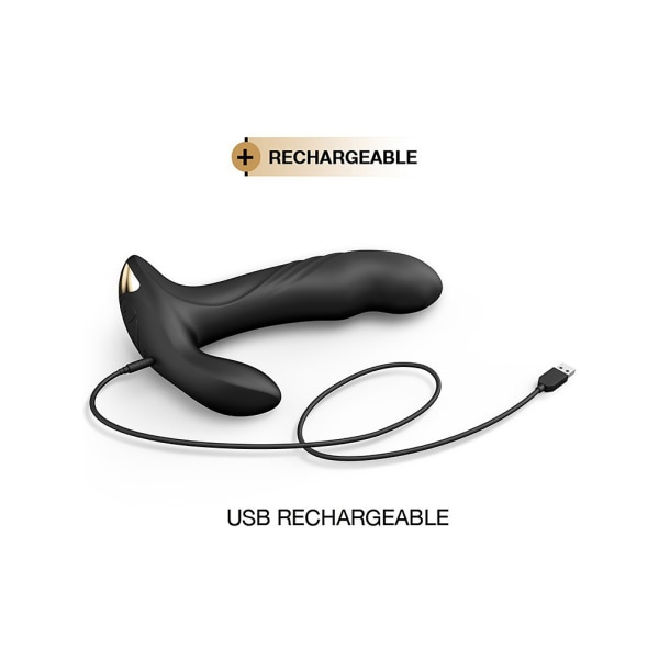 Marc Dorcel: Multi P-Joy, Remote Prostate Massager Svart