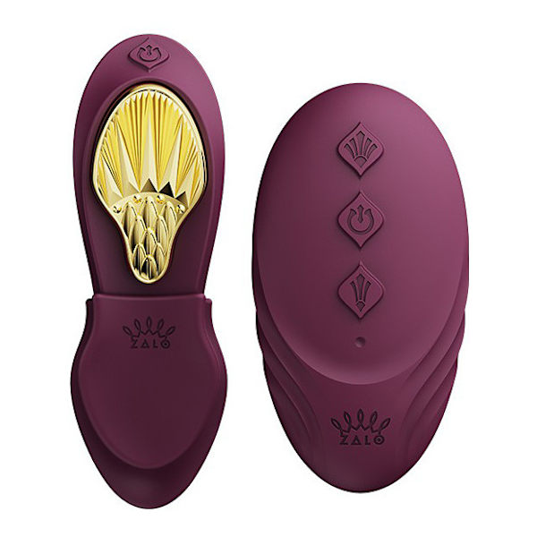 Zalo: Aya Wearable Vibrator with Remote control Lila