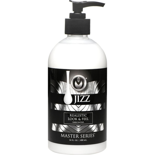 XR Master Series: Jizz, White Water-Based Body Glide, 488 ml Vit