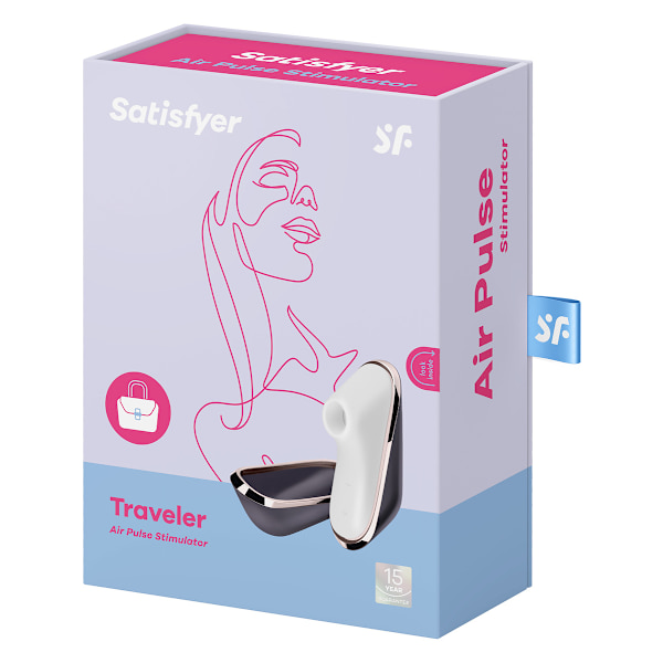 Satisfyer: Satisfyer Pro Traveler, Air Pulse Stimulator Lila