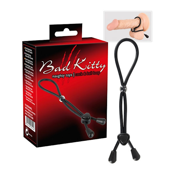 Bad Kitty: Cock & Ball Loop Svart