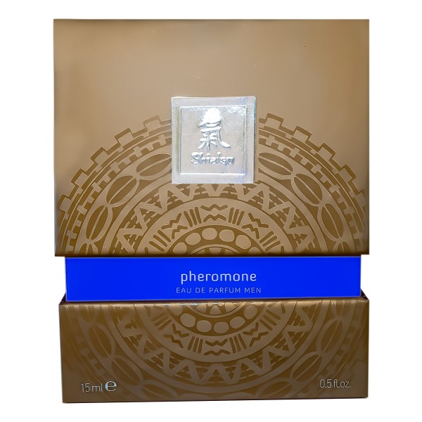 Shiatsu: Pheromon, Eau De Parfum Men Darkblue, 15 ml