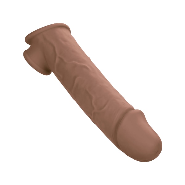 Performance Maxx: Life-Like Extension, 22 cm, mörk Mörk hudfärg