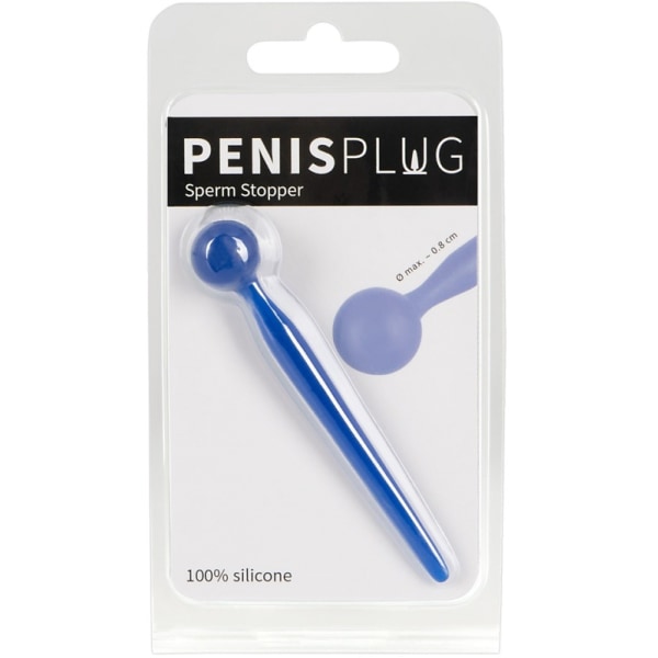 You2Toys: Penisplug, Sperm Stopper Blå