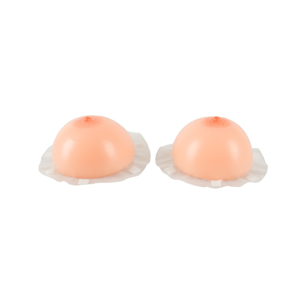 Cottelli Collection: Silicone Breasts Included Bra, 2 x 1000g Ljus hudfärg one size