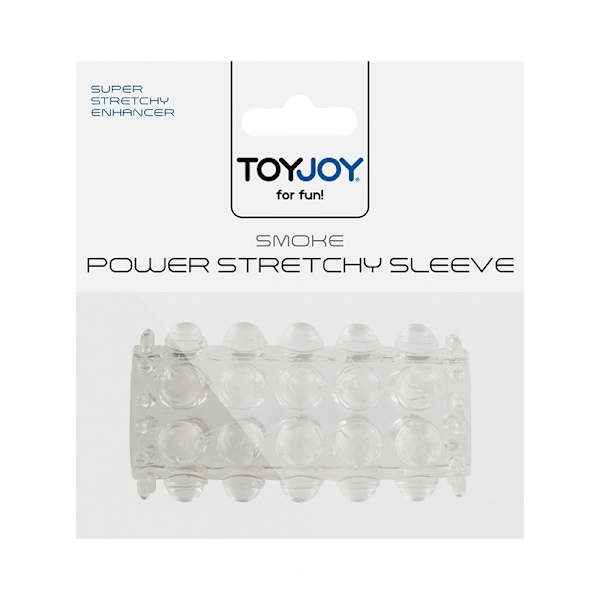 Toy Joy: Power Stretchy Sleeve, transparent Transparent