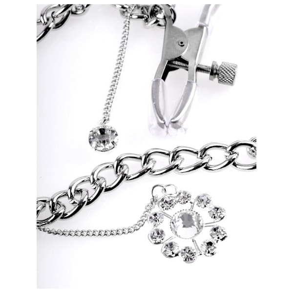 Pipedream Fetish Fantasy: Crystal Nipple Clamps