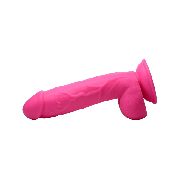 Pop Peckers: Poppin Dildo, 21 cm, pink Rosa 21 cm