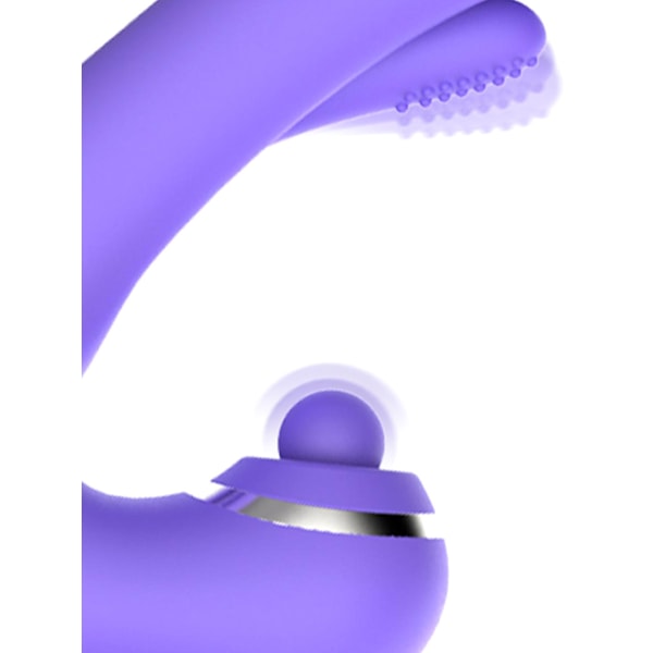 Good Vibes Only: Tess, Rabbit Vibrator with G-spot Stimulator Lila