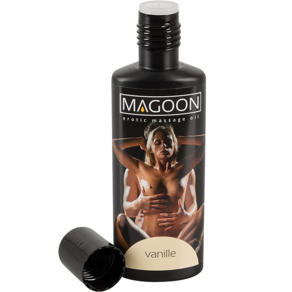 Magoon: Erotic Massage Oil, Vanilla, 100 ml Transparent