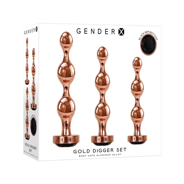 Gender X: Gold Digger Set Guld