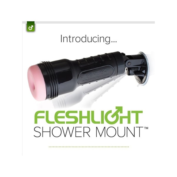 Fleshlight: Shower Mount Svart
