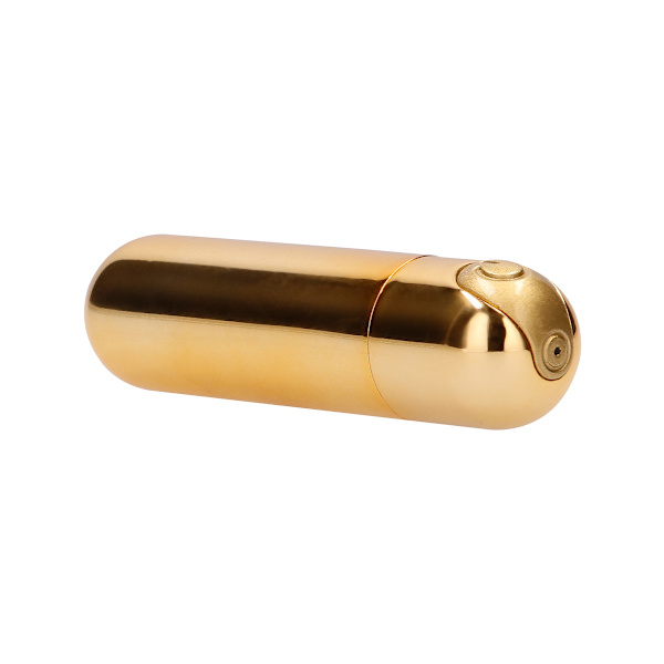 Shots Toys: Rechargeable Bullet, 10 Speed, guld Guld