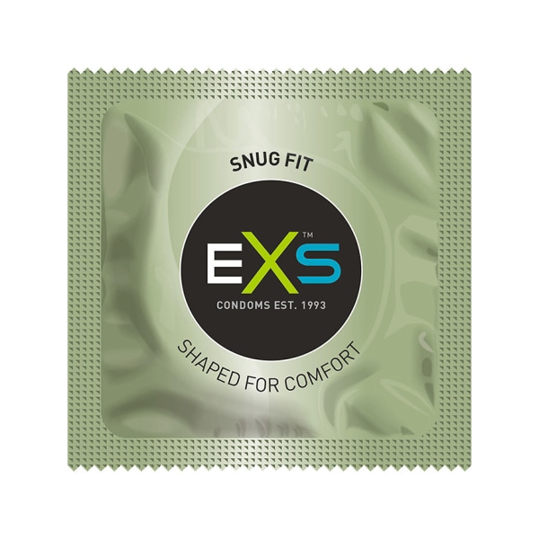 EXS Snug Fit: Kondomer, 100-pack Transparent