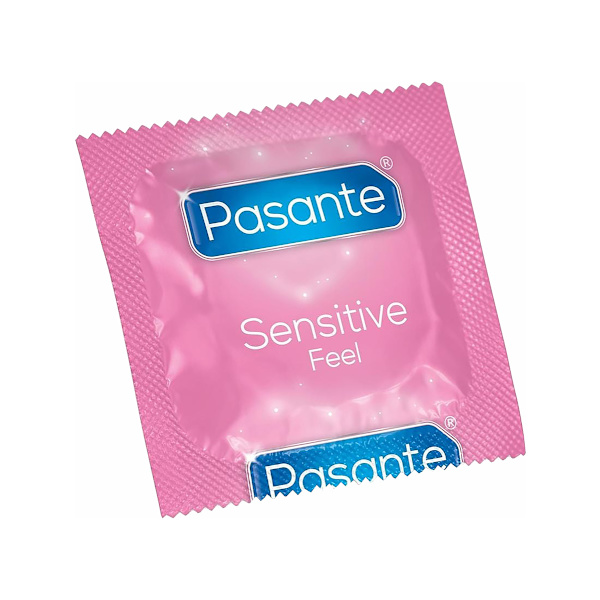 Pasante Sensitive Feel: Kondomer, 144-pack Transparent